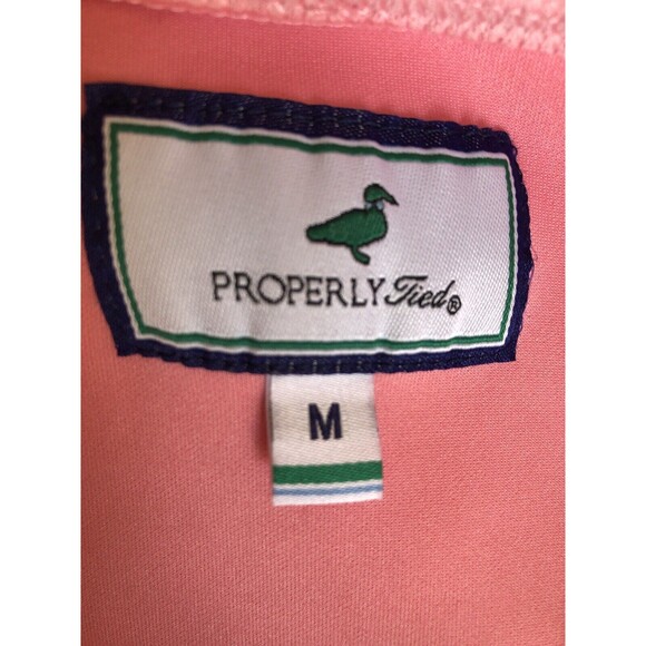 Properly Tied Keely Crew Ladies Sweatshirt Pink M EUC See Description *** - Picture 4 of 4